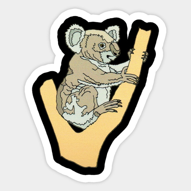 Koala Sticker by VibeCeramicStudios